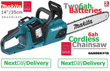 SALE best PRICE £499.97 MAKITA DUC405PG2 Twin 18V (36V) Li-LXT Brushless 16" Chainsaw 0088381724340 CS