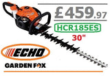 SALE PRICE - £459.97  - ECHO HCR185ES 30" Petrol Hedgecutter - 5-Year Warranty - ECHOHCR185 HEC