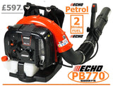 new £597.97 ****CLICK & COLLECT/or purchase in store**** Echo PB-770 63.3cc Knapsack Petrol Blower 5 Year Warranty PB770 LV