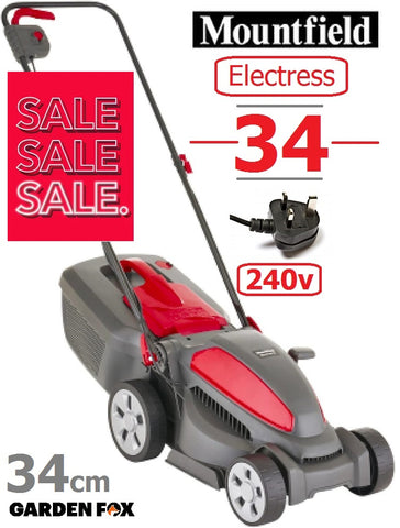 SALE PRICE - £105.97 - MOUNTFIELD Electress 34 240v MainsElectric Mower 291340063/M22 8008984854215 LA