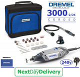 SALE best PRICE - £82.97 DREMEL 3000-2/25 extras Multi-Tool in carry case F0133000HB 8710364080830 DR