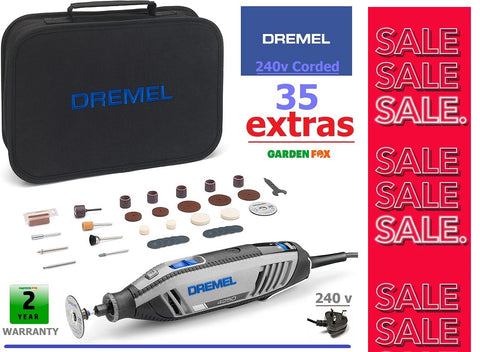 SALE PRICE £89.97 DREMEL 4250-35 240 Corded Electric Rotary Tool F0134250JB 8710364082582