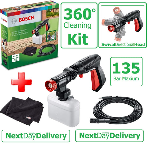 new £38.97 - Genuine BOSCH Cleaning Accessories KIT 360 Degree - F016800612 4059952563312