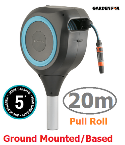 new £129.97 GARDENA 20m Stem Mounted Roll Up Hose Box 18614-20 4078500051996 **** PAYPAL payments ONLY online **** for ALL CARD PAYMENTS call our sales team 01787 313488 to pay via VISA MASTERCARD AMEX  ****