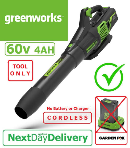 Genuine BARE GREENWORKS GD60AB Axial 60V Cordless BLOWER Tool ONLY 8938528991932 LV