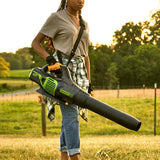 Genuine GREENWORKS Axial GD60AB 60V 4.0AH Cordless PRO Blower KIT 8938528991932+67100 LV