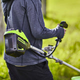 new £419.97 GREENWORKS GD60BCB 60V 4.0AH Cordless STRIMMER ( KIT ) 6952909067087+67100 BCH