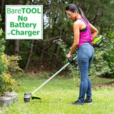 new £169.97 - new GREENWORKS GD60LT 60V 4.0AH Cordless STRIMMER ( TOOL ONLY ) GD60LT 6952909015637  BCH