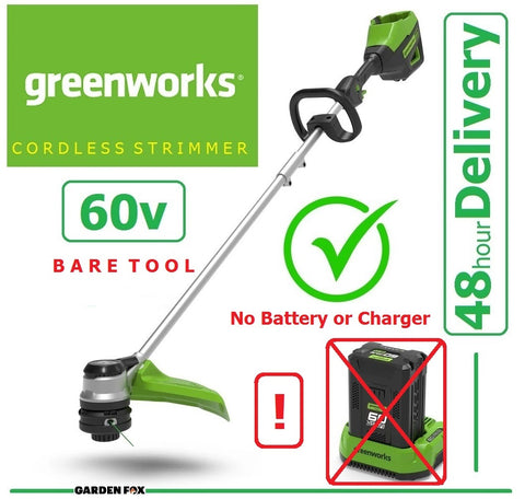 new £169.97 - new GREENWORKS GD60LT 60V 4.0AH Cordless STRIMMER ( TOOL ONLY ) GD60LT 6952909015637  BCH