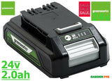 SALE best PRICE £59.97 - GreenWORKS 24V 2.0AH - BATTERY - GWG24B2 6952909053127