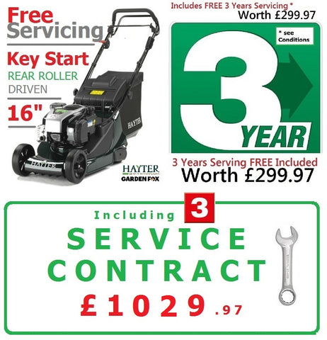 FREE Servicing - new £1029.97 Hayter * CLICK & COLLECT or visit & purchase in store * new Hayter Harrier 41 16" VS Button Start Autodrive Rear Roller MOWER Code 376B Mower Cost new £1029.97 LA