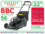 SALE best PRICE - £1299.97* - HAYTER * CLICK & COLLECT or visit & purchase in store * new Hayter Harrier 56 VS Autodrive BBC Rear Roller 22" MOWER - Code 575A LA SOH