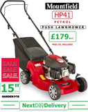 SALE best PRICE - £179.97 - MOUNTFIELD HP41 Push Petrol 15" Lawnmower 297411043/M21 - 8008984844964 LA **** PAYPAL payments ONLY online **** for ALL CARD PAYMENTS call our sales team on - 07786 810644 - to pay via VISA MASTERCARD AMEX  ****