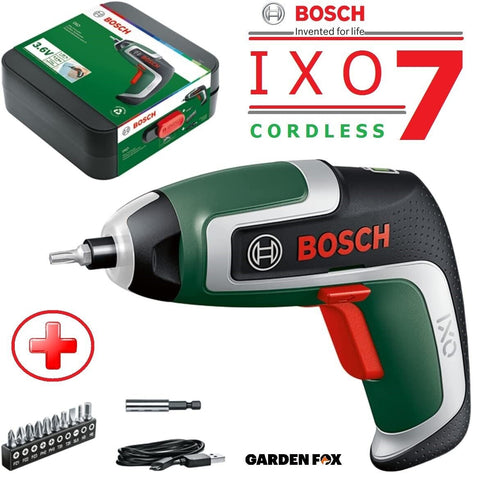 SALE best PRICE 53.97 BOSCH IXO VII Gen 7 Cordless Screwdriver GardenFOX LTD