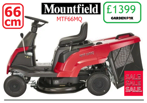 SALE PRICE - £1399.97* - MOUNTFIELD MTF66MQ -* CLICK & COLLECT or visit & purchase in store for local delivery* - Mountfield MTF66MQ 66cm Ride On Mower Manual Transmission LA RO