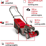 SALE best PRICE - £319.97-  new MOUNTFIELD SP46 Driven Petrol 18" Lawnmower 297411043/M21 - 8008984839090 LA **** PAYPAL & AMEX payments ONLY online or call free on 0800 731 7008 to pay via VISA MASTERCARD ****