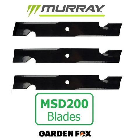 Genuine £99.97 MURRAY MSD200 Set of Three CUTTER BLADES - 1739889AYP - S1223 **** PAYPAL payments ONLY online **** for ALL CARD PAYMENTS call our sales team on - 07786 810644 - to pay via VISA MASTERCARD AMEX  ****