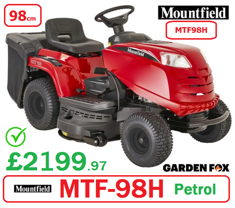 SALE PRICE - £2199.97* CLICK & COLLECT or visit & purchase in store for local delivery * - new MOUNTFIELD MTF 98H Collector Hydrostatic Transmission Key Start Ride on MOWER Side COLLECTOR 38.5"/98cm RO