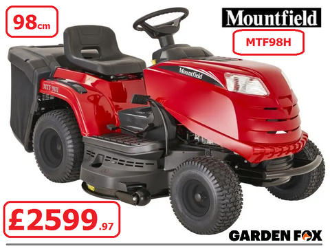SALE PRICE - £2699.97 * CLICK & COLLECT or visit & purchase in store for local delivery * - new MOUNTFIELD MTF 98H Collector Hydrostatic Transmission Key Start Ride on MOWER Side COLLECTOR 38.5"/98cm RO