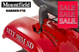 SALE PRICE - £1759.97 * CLICK & COLLECT or visit & purchase in store for local delivery * - new MOUNTFIELD MTF 98M SD Manual Transmission Key Start Ride on MOWER Side Discharge 38.5"/98cm RO
