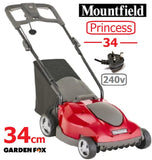 SALE best PRICE - £152.97 - MOUNTFIELD Princess 34 240V 34cm Push Electric Lawnmower - 294340063/M21 8008984843011 LA ****PAY PAL & AMEX payments ONLY or call 0800 731 7008 to pay via VISA MASTERCARD****