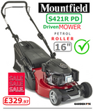 SALE best PRICE - £329.97* CLICK & COLLECT or Visit store and Purchase in store - MOUNTFIELD SP421R PD Driven 16" Rear Roller Petrol Mower 299434043/M19  £329.97 LA