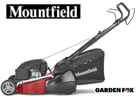 Petrol lawn mower with rear roller for sale clearance