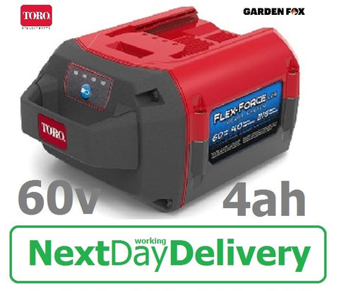 new TORO FLEX-Force BATTERY 60V 4.0AH 81850 9301317818502 O84