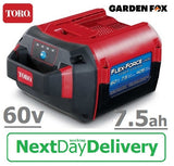 new TORO FLEX-Force BATTERY 60V 7.5AH 81875 9301317818757 O178