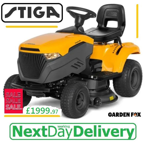 SALE PRICE - £1999.97* - * CLICK & COLLECT or visit & purchase in store for delivery * - new STIGA TORNADO 398 ST Side Discharge / Multi Clip Hydrostatic Transmission Key Start Ride on MOWER 38.5"/98cm 2T0610481/ST1 RO £2099.97