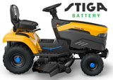 SALE best PRICE - £2999.97* - * CLICK & COLLECT or visit & purchase in store for delivery * - new STIGA Tornado 398e Battery Electric Garden Tractor Hydrostatic Transmission Button Start Ride on MOWER 98cm 2T0660481/ST2 RO - £2999.97
