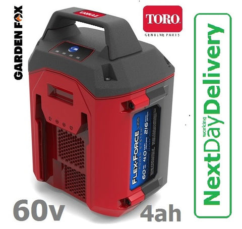 new TORO FLEX-Force BATTERY 60V 4.0AH 81850 9301317818502 O84