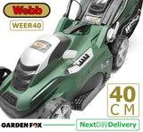 SALE best PRICE - £139.97 - WEBB Mains 240V Corded Electric Lawnmower 16" 40cm WEER40 5055661901093 LA