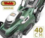 SALE best PRICE - £139.97 - WEBB Mains 240V Corded Electric Lawnmower 16" 40cm WEER40 5055661901093 LA **** PAYPAL payments ONLY online **** for ALL CARD PAYMENTS call our sales team free on 0800 731 7008 to pay via VISA MASTERCARD AMEX  ****