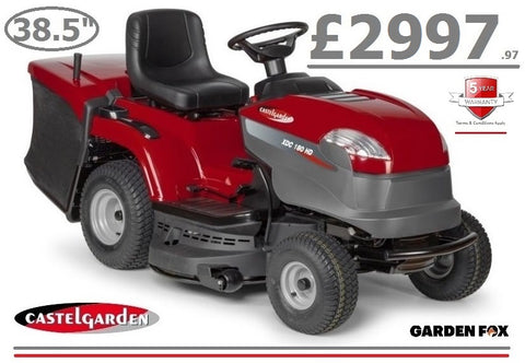 new £2997.97* - CLICK & COLLECT or visit & purchase in store * - new CASTELGARDEN XDC160HD 38.5" Cut Ride on Mower Hydrostatic Transmission Key Start Rear Collector RO