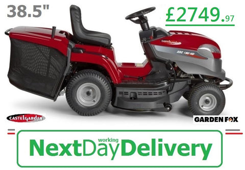 SALE best PRICE - £2749.97* - CLICK & COLLECT or visit & purchase in store * - new CASTELGARDEN XDC180HD 38.5" Cut Ride on Mower Hydrostatic Transmission Key Start Rear Collector RO