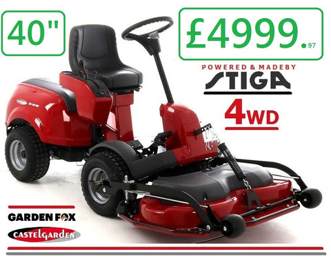 new - £4999.97* - CLICK & COLLECT or visit & purchase in store * - new STIGA CASTELGARDEN XZ4180PWX Hydrostatic Front Mount 40" 4WD Articulated Lawnmower Power Assisted Steering RO