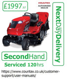 SALE PRICE - used SECONDHAND 120 hrs 2021 - £2297.97 - *Click & Collect/Buy in store for Regional Delivery* Countax C60 2WD Garden Tractor 42" Cutter Deck CXC60 RO USED