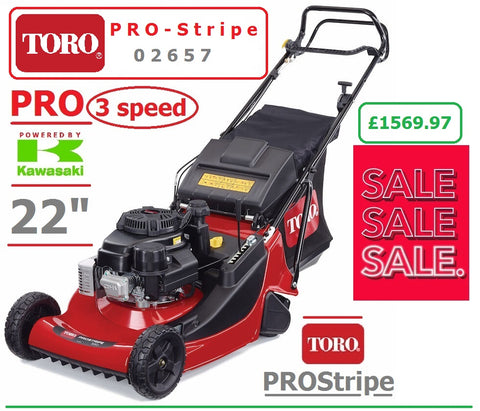 SALE PRICE 1569.97 TORO ProSTRIPE CLICK COLLECT or visit pu GardenFOX LTD