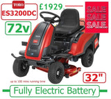 Bargin SALE PRICE - £1929.97* - TORO ES3200DC **CLICK & COLLECT or visit & purchase in store** new TORO ES75501 72V Fully ELECTRIC/Battery 32" Ride On Mower - RO 75501   DEPOSIT