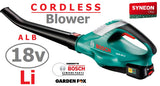 new £99.97 Bosch 2.5 AH Bosch ALB 18 Li Cordless Blower 06008A0571 3165140843232 LV
