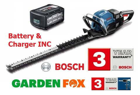New £859.77 BOSCH GHE 60 T PRO 6.0AH Cordless HEDGECUTTER 0600912001 3165140793230 HEC
