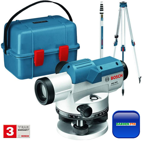 new £339.97 Bosch PRO GOL20D Optical LEVEL + BT160 Tripod GR500 Level Rod 0601068402 3165140744973