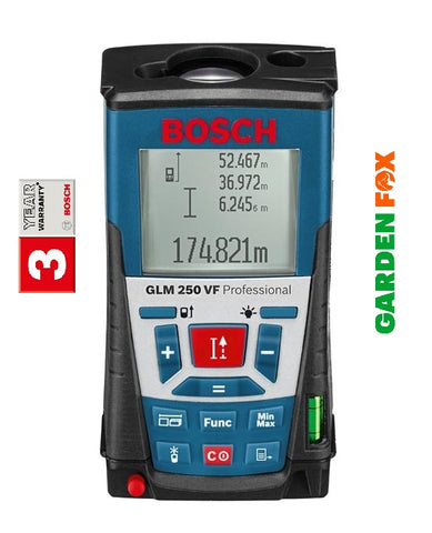 new £299.97 Bosch GLM 250 VF PRO Laser Range Finder 0601072170 3165140547994 MT