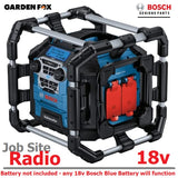 new £219.97 new Bosch PRO GBP18V-5 SCN Jobsite Portable RADIO 06014A4170 4059952559513 RA