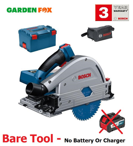 new £363.97 - BARE TOOL - Bosch GKT18V-52 18V PLUNGE SAW in L-Boxx 06016B4000 3165140930666