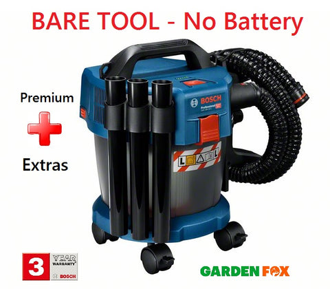 new £144.97 BARE TOOL Bosch GAS18V-10L - PREMIUM - VACUUM 06019C6302 3165140995405