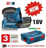 new £123.97 BARE Bosch GSS 18V-10 Orbital SANDER+L-Boxx 06019D0202 3165140871662