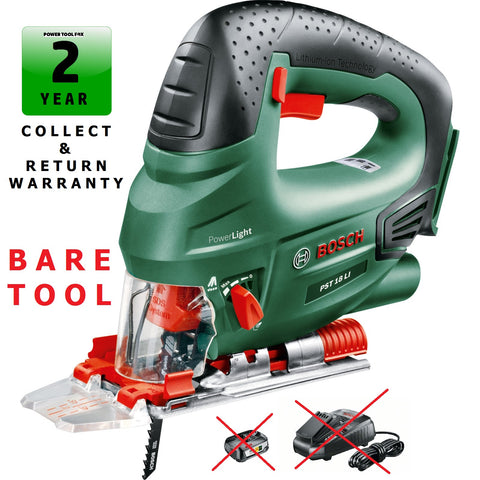 new 79.97 Bosch PST18Li BARE TOOL Li ON Cordless Jigsaw