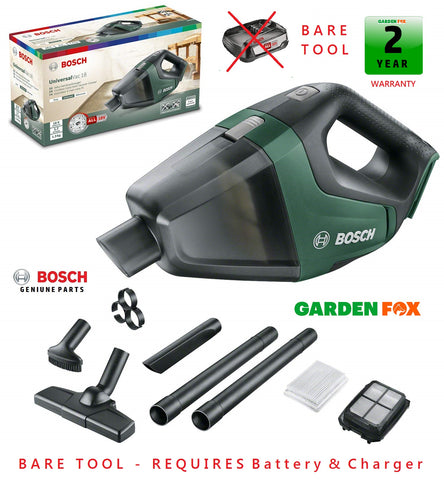 new £59.97 BARE TOOL Bosch UniversalVAC 18 Vacuum 06033B9100 3165140941303